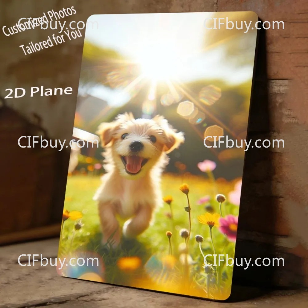 [2Dフラット] カスタム写真入りメタルサイン 1枚 カップ - Pet Portrait Custom のレビューと価格