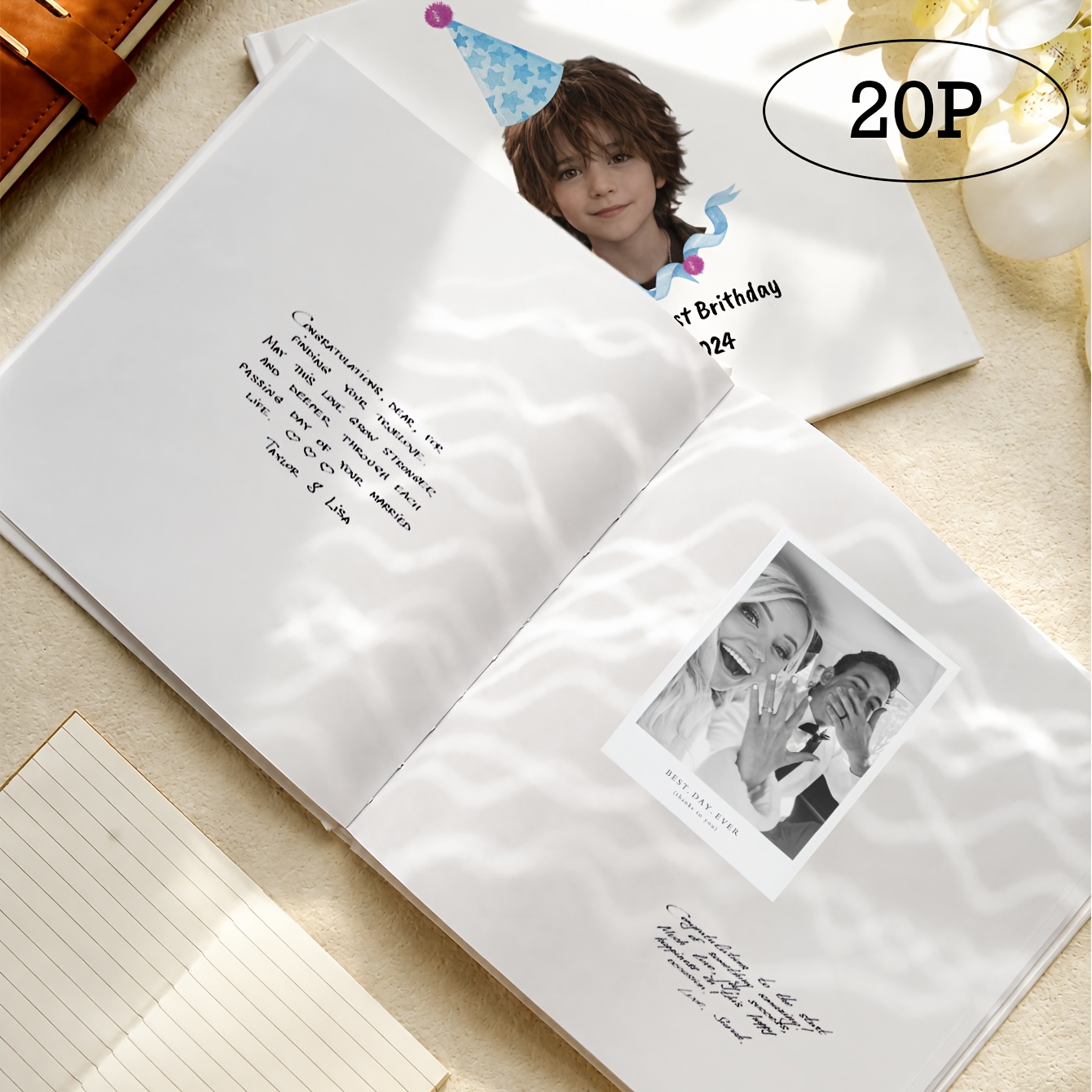 シーラボックス カスタムゲストブック パーソナライズされた写 - Custom Photo Book のレビューと価格