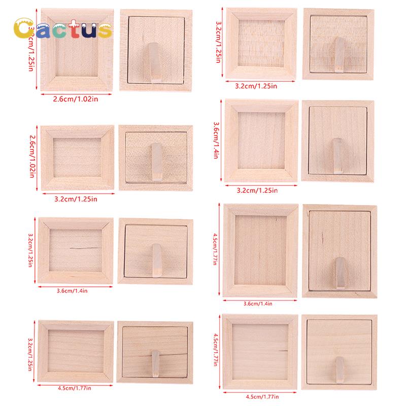 ドールハウス装飾フレーム,ミニチュア木製フォトフレーム,シミ - Engraved Wood Frame のレビューと価格