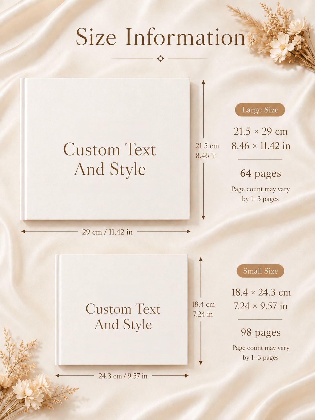 花嫁への手紙入りカスタムウェディングゲストブック、スクラップ - Custom Photo Book のレビューと価格