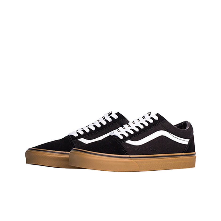 Vans オールドスクール ブラックガムレザー 耐摩耗性 ロ - Vans Shoes Old Skool のレビューと価格